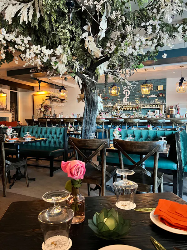 furniture, table, restaurant, chair, chandelier, kitchen & dining room table