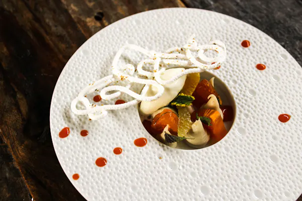 food, ingredient, dishware, culinary arts, plate, garnish