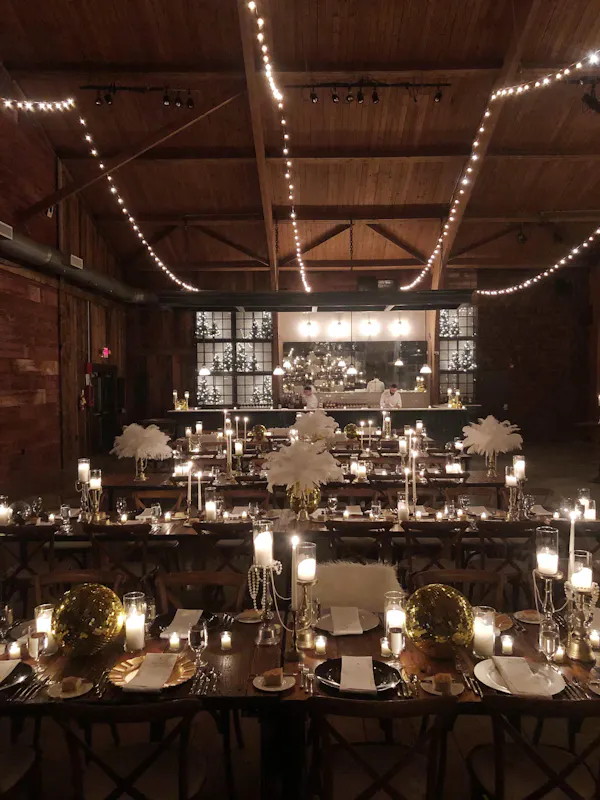 lighting, function hall, restaurant, rehearsal dinner, tableware, light fixture