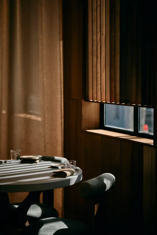 wood, furniture, brown, lighting, curtain, wood stain