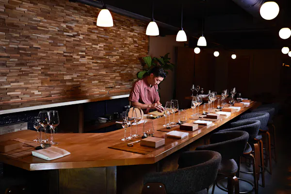 furniture, table, chair, plant, drinkware, barware