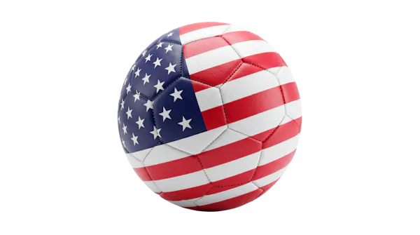 red, sphere, flag of the united states, ball