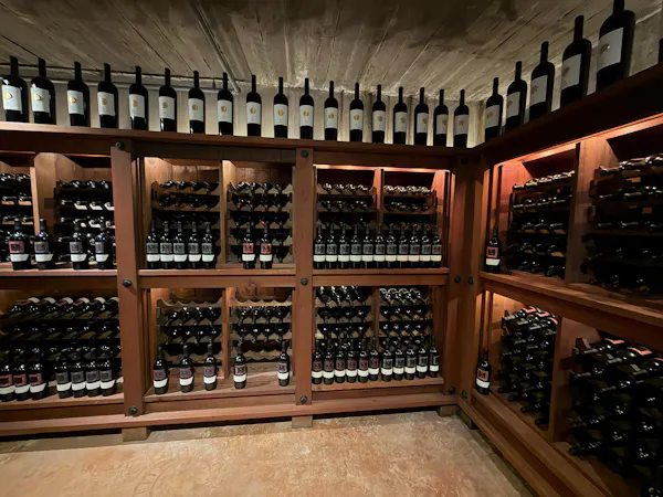 shelving, wine cellar, wine rack, winery, shelf, bottle