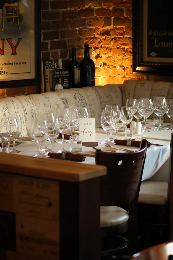 barware, stemware, drinkware, glass, wine glass, restaurant