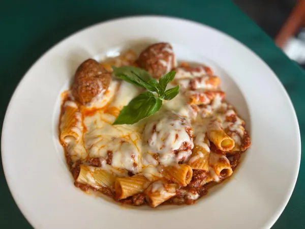 food, ingredient, penne, tableware, pasta, rigatoni