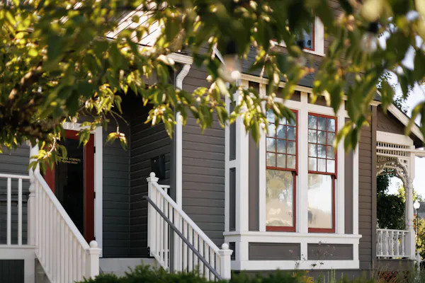 window, building, siding, home, wood, house