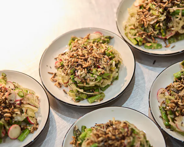 food, tableware, ingredient, vegetable, salad, produce