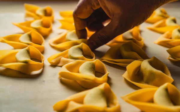 food, ingredient, tortelloni, recipe, staple food, casoncelli