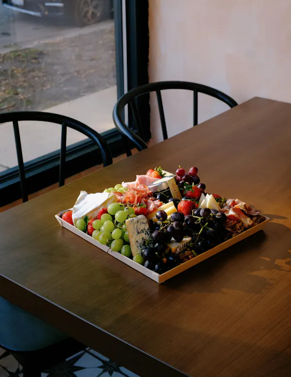 food, fruit, tableware, produce, furniture, table