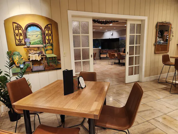 furniture, flooring, floor, table, chair, wood