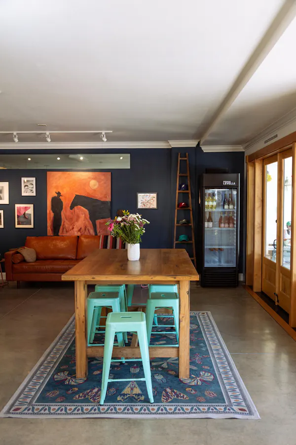 furniture, wall, flooring, wood, floor, table