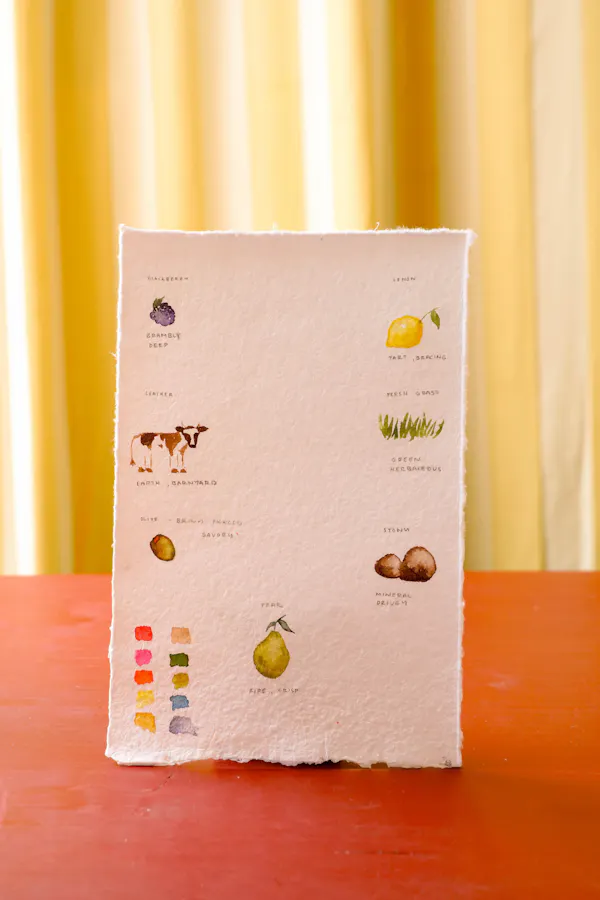 paper, paper product, fruit, produce
