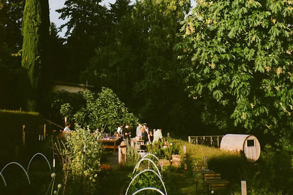 shrub, garden, leisure, spring, recreation, outdoor table