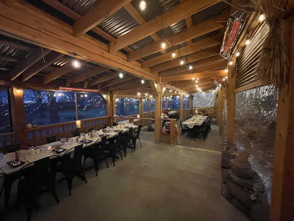 table, chair, ceiling, hall, event, building