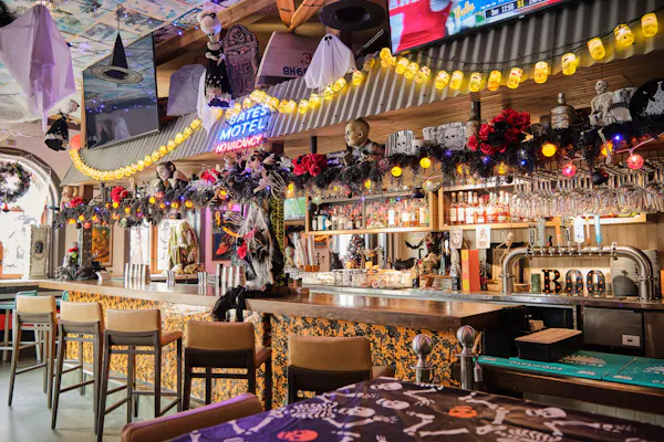 lighting, bar, pub, restaurant, light fixture, barware