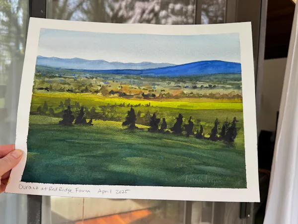 art paint, visual arts, painting, paint, prairie, watercolor painting