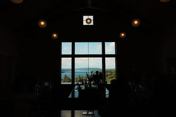 furniture, chair, restaurant, evening