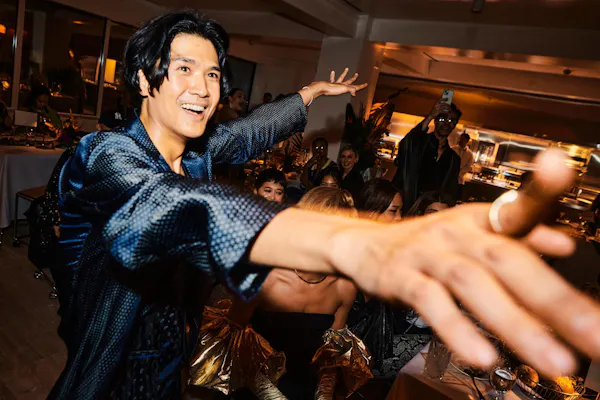 smile, happiness, hand, event, facial expression, fun