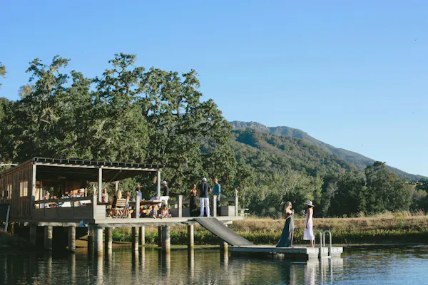 lake, leisure, dock, shade, reservoir, reflection