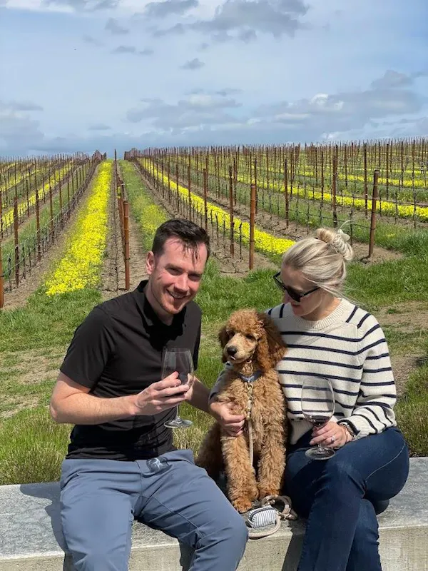 dog, smile, people in nature, carnivores, agriculture, sunglasses