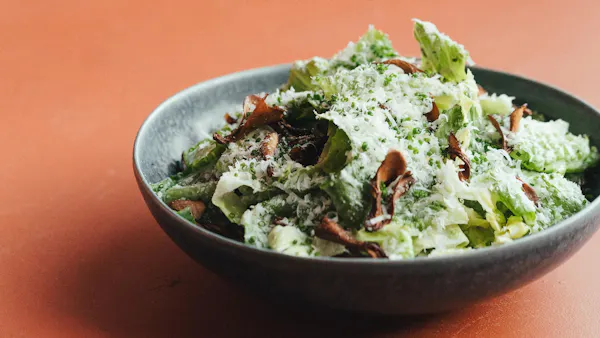 food, salad, leaf vegetable, ingredient, tableware, vegetable