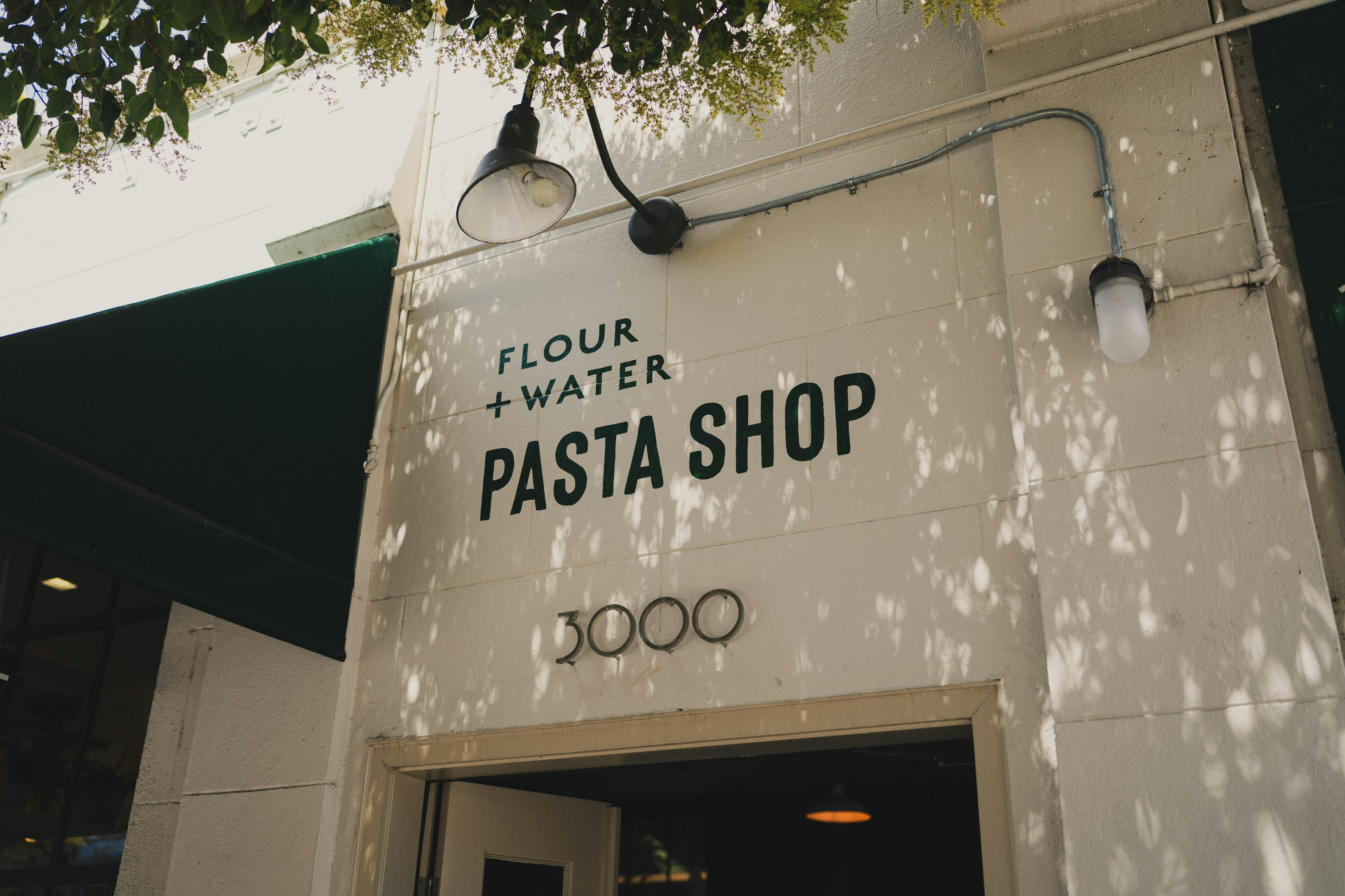 Flour + Water Pasta Shop
