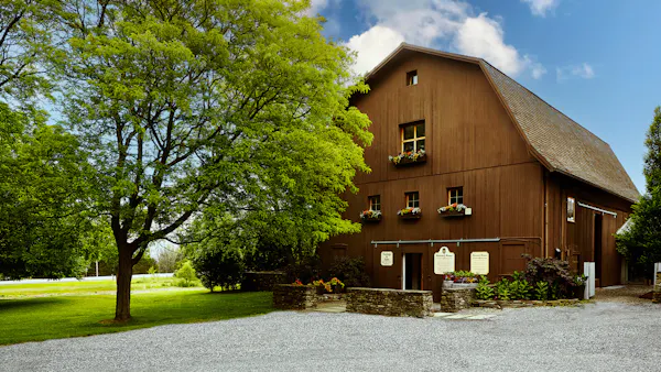 cottage, garden, landscaping, yard, farmhouse