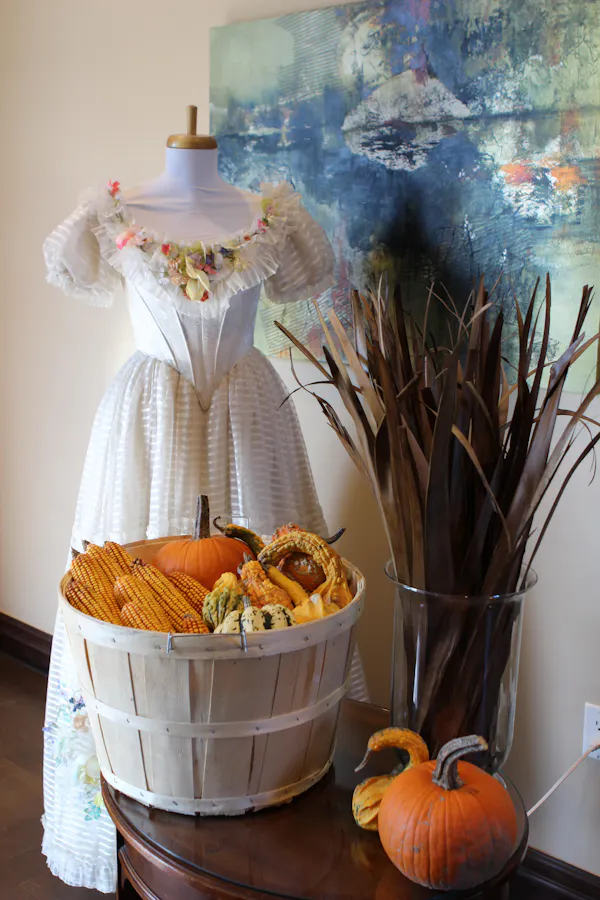 dress, textile, gown, one-piece garment, day dress, produce