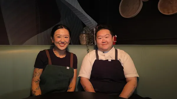 smile, facial expression, apron, happiness