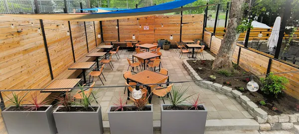 wood, furniture, table, flooring, restaurant, floor