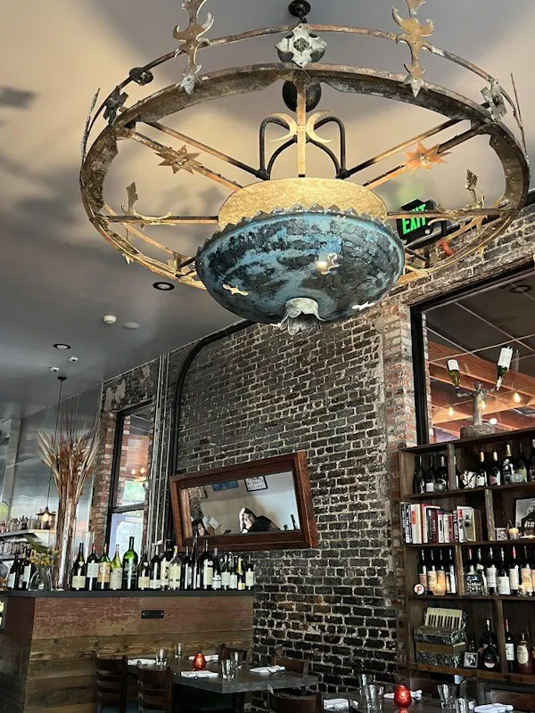 drinking establishment, building, barware, shelf, bottle, chandelier