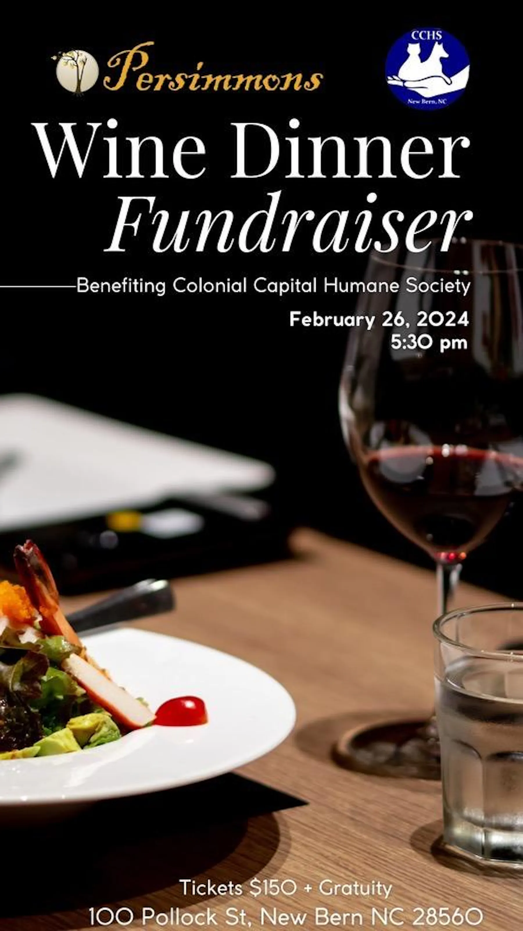 Persimmons Waterfront Restaurant Dining Room Reservation New Bern