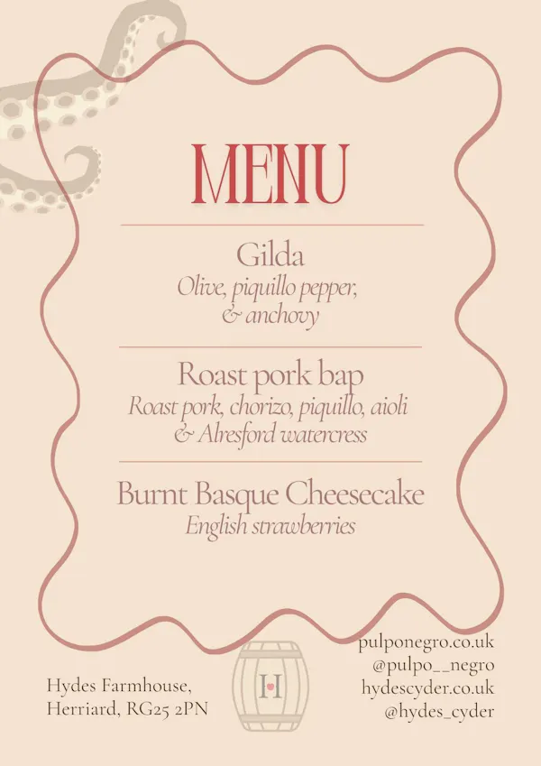 design, restaurant menu