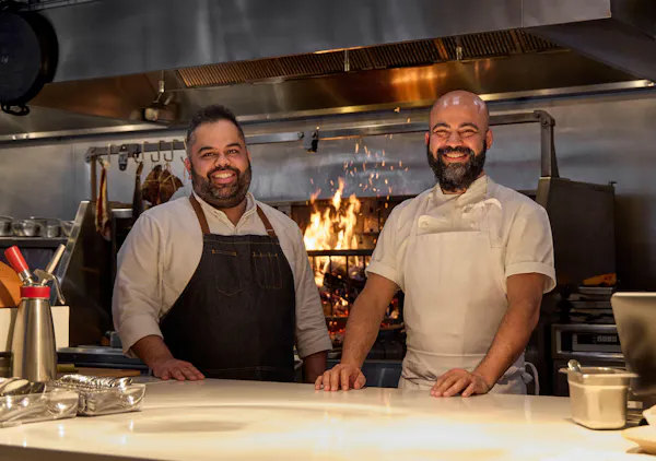 facial hair, beard, chef, cook, moustache, apron