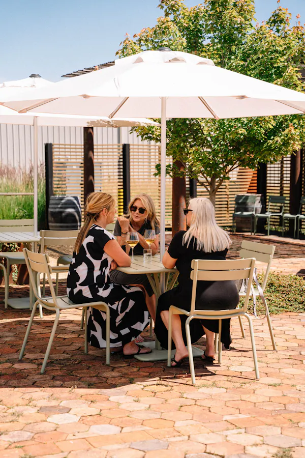 plant, furniture, sky, table, chair, umbrella