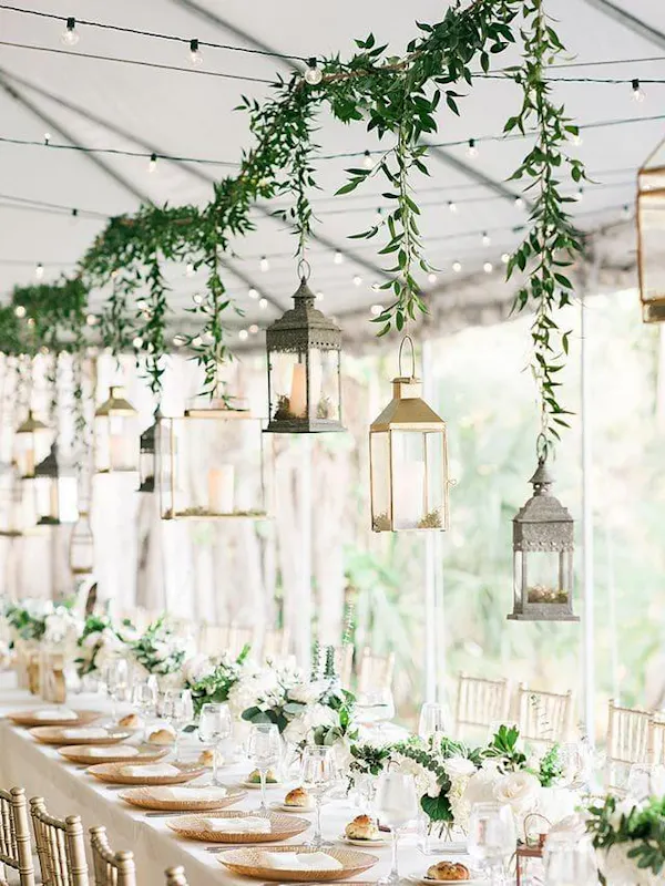 white, chandelier, lighting, light fixture, flower arranging, ceiling