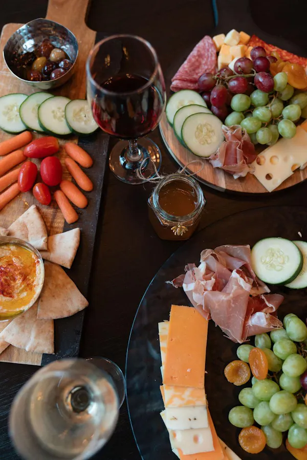 food, tableware, ingredient, fruit, cheese, serveware