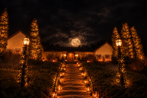 night, lighting, orange, midnight, electricity, security lighting