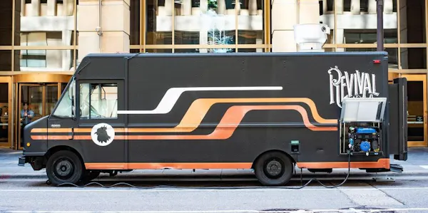 mode of transport, motor vehicle, commercial vehicle, automotive wheel system, food truck, light commercial vehicle
