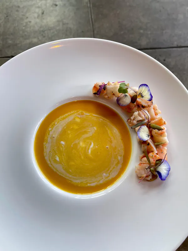 food, tableware, dishware, yellow curry, condiment, ingredient