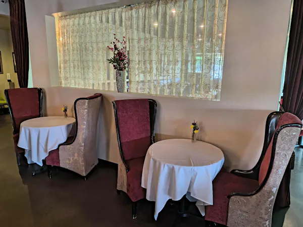 furniture, textile, chair, table, restaurant, room