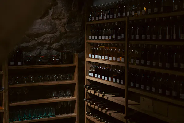 bottle, wine cellar, alcoholic drink, winery, liquor, shelving