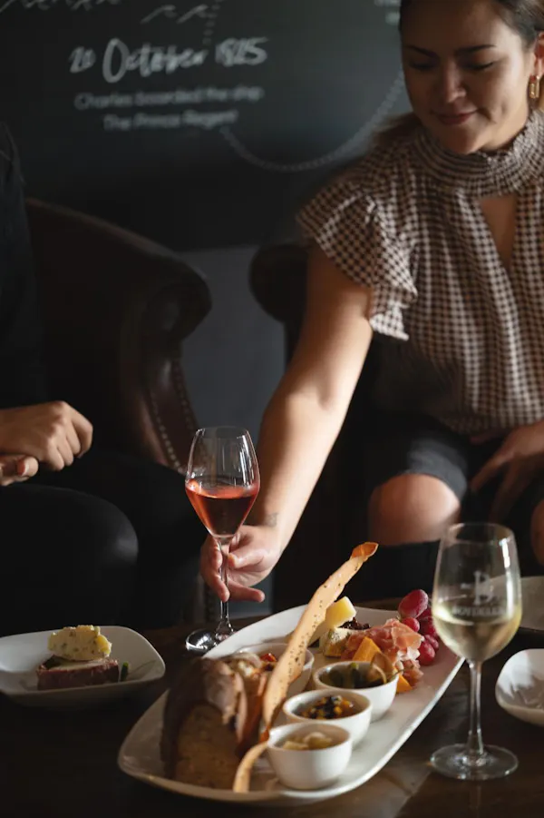 food, tableware, stemware, table, drinkware, wine glass