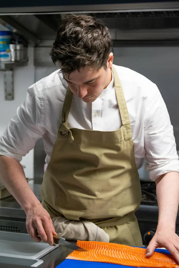 chef, cook, apron, workwear, kitchen, cooking