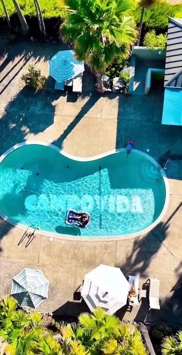 blue, swimming pool, resort, outdoor furniture, leisure, umbrella