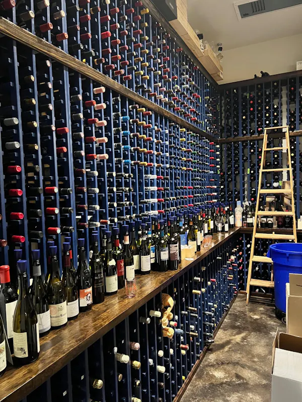 wine rack, wine cellar, winery, bottle, liquor store, shelving