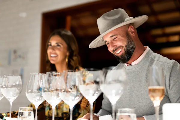 smile, tableware, hat, drinkware, stemware, barware