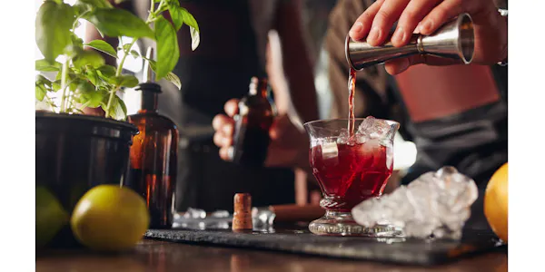 tableware, alcoholic drink, ingredient, food, fruit, liquor