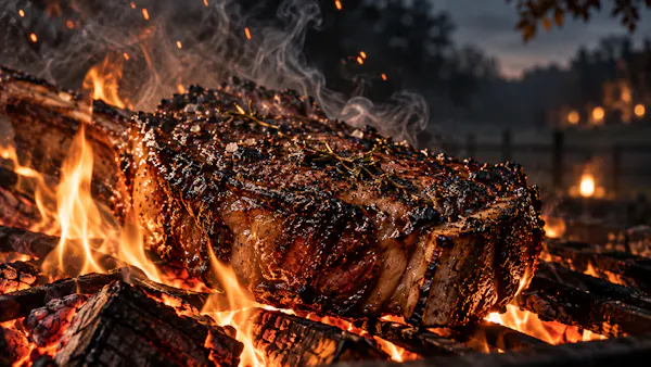 meat, food, roasting, barbecue, grilling, beef