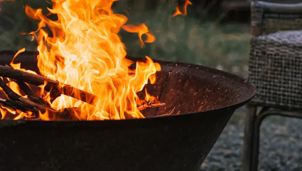 flame, fire, heat, orange, ash, bonfire